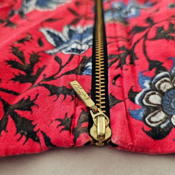 Plus Size ModCloth Red Floral A-Line Dress - Picture 10 of 15